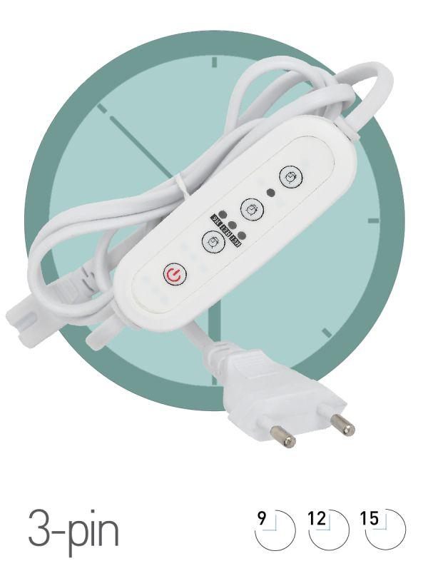 провод для подключения 1.5 м с таймером работы fito-linetime (100/1500) эра б0049314 от BTSprom.by