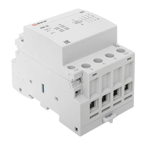  Контактор модульный КМ 32А 3NО+NC (3 мод.) EKF km-3-32-31 фото в каталоге от BTSprom.by