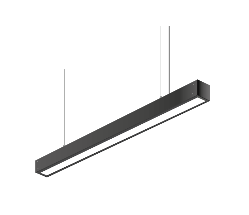 светильник светодиодный дбо 1101 27вт 4000к ip40 600х60х55 линейный опал черн. ekf tbl-1101-o-27-b-4k-40 от BTSprom.by