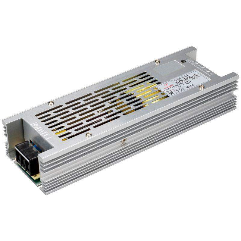 блок питания hts-200l-12 12в 16.7а 200вт ip20 сетка 3 года arlight 020826 от BTSprom.by