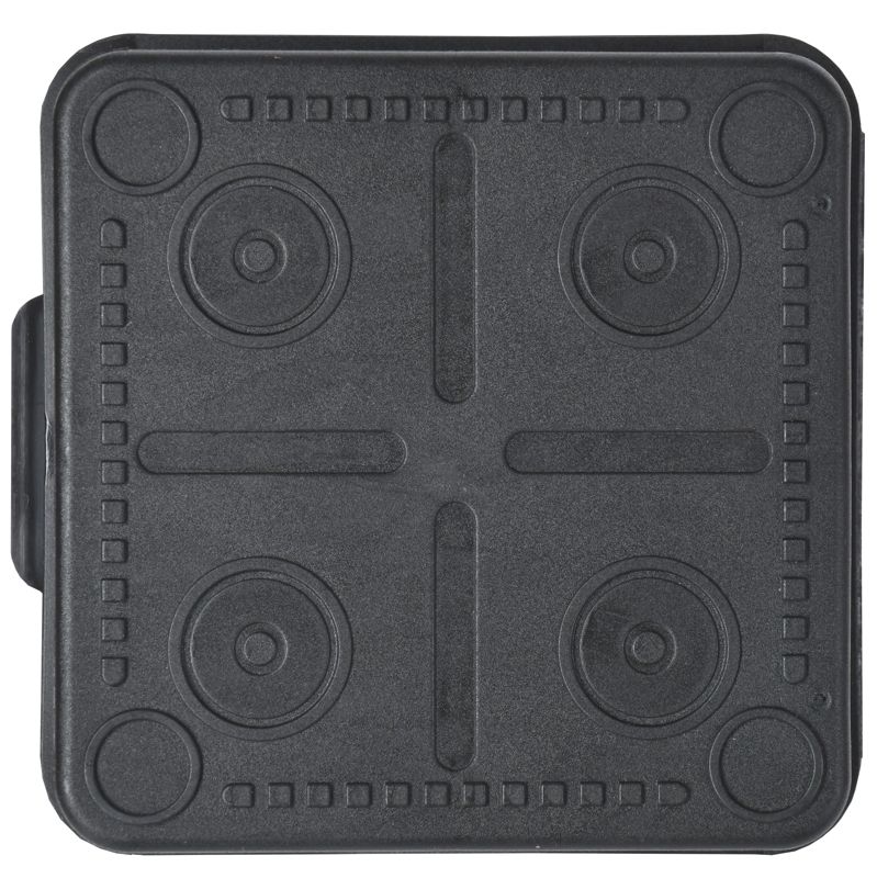  Коробка распаячная ОП 100х100х50 IP54 КМ41256 откид. крышка 8 гермовводов черн. IEK UKO31-100-100-050-K02-54 фото в каталоге от BTSprom.by