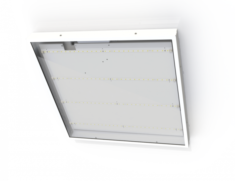 светильник светодиодный office glass 28/3500 opal 28вт 4000к ip65 3500лм 0.95pf 90ra кп<1 diora dog28-o-4k-ra90 от BTSprom.by