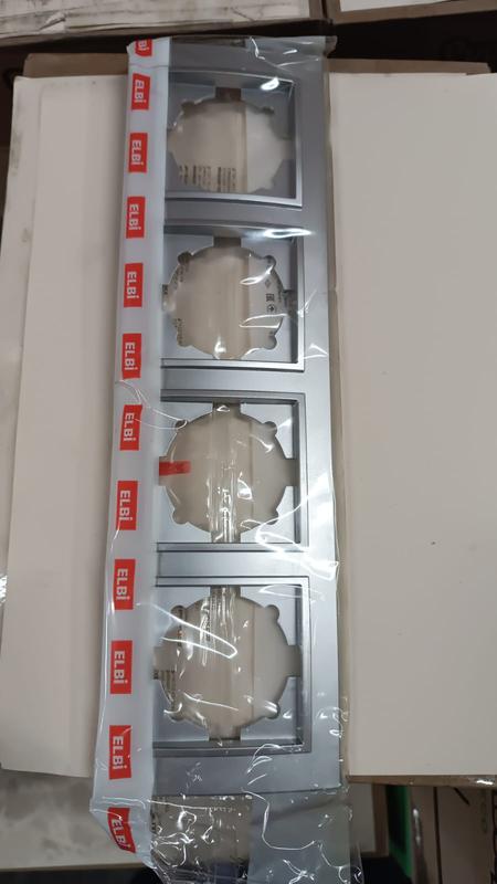 рамка 4-м zena сер. abb 500-011000-228 от BTSprom.by