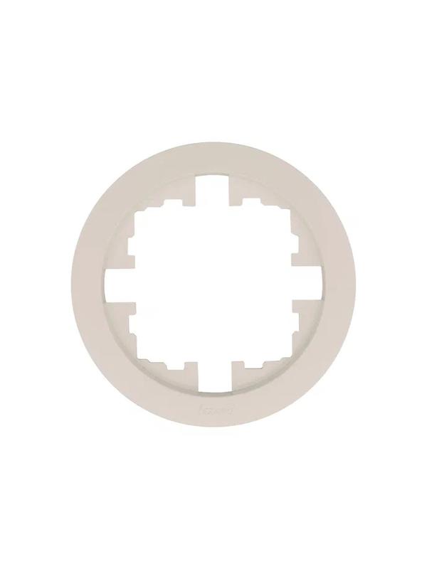 рамка 1-м osen горизонт. круглая сл. кость lezard 744-9000-146 от BTSprom.by