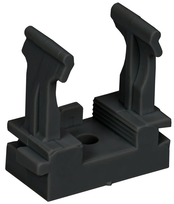 держатель с защелкой для гофрированных труб под монтажн. пистолет cfm25 черн. elasta iek et-ta10d-cfm-025-k02-100 от BTSprom.by