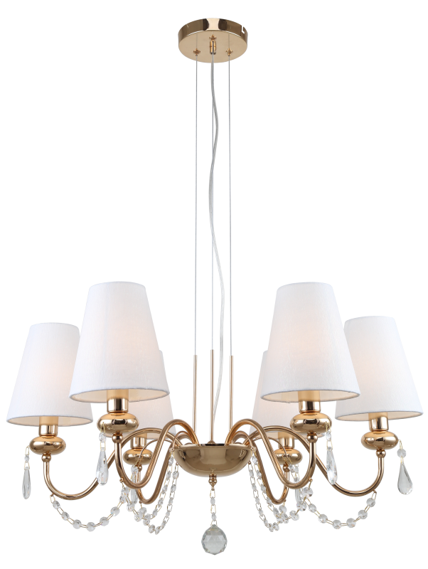 люстра becky 2066-306 6хe14 40вт классика rivoli б0055463 от BTSprom.by