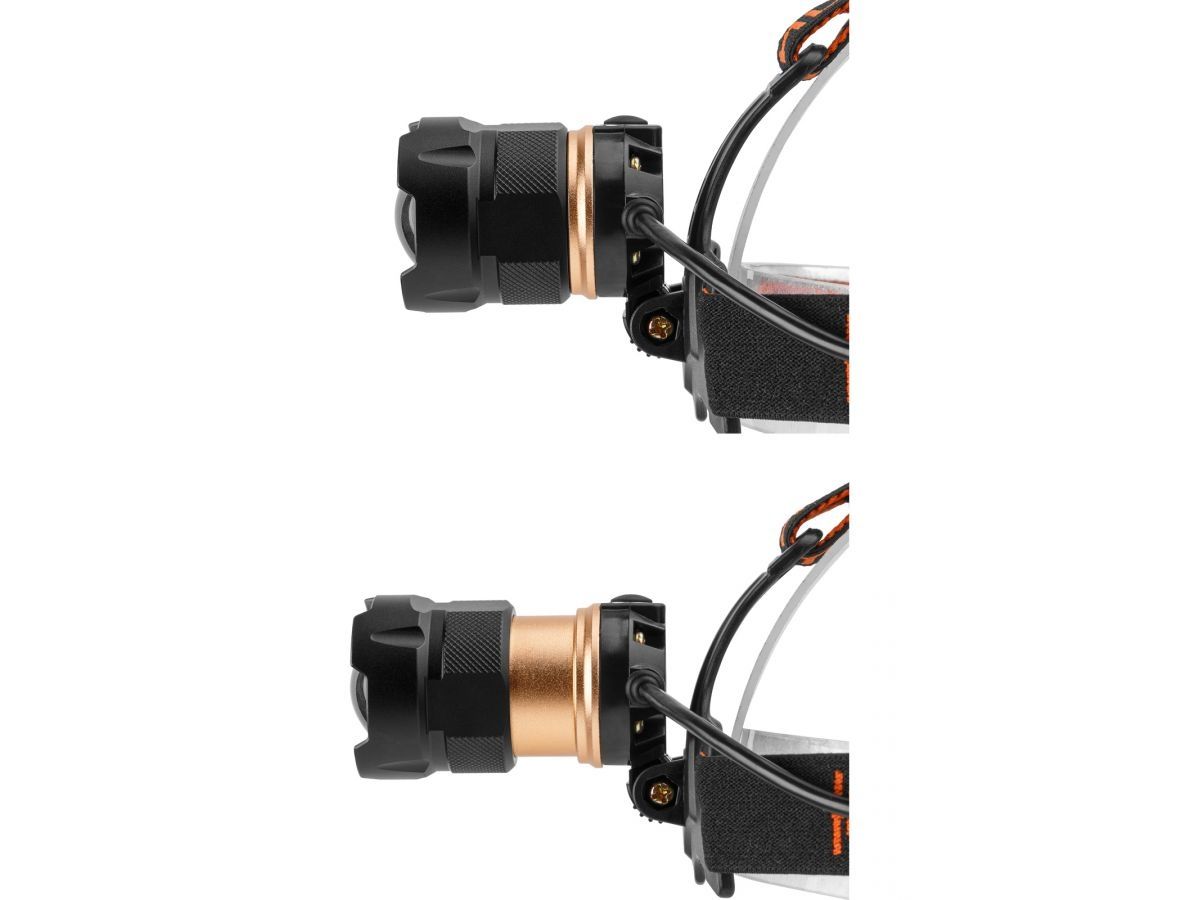  Фонарь налобный светодиодный аккум. ZOOM 10Вт ЮПИТЕР (USB A - Type-C  кабель в комплекте) JP1060 фото в каталоге от BTSprom.by