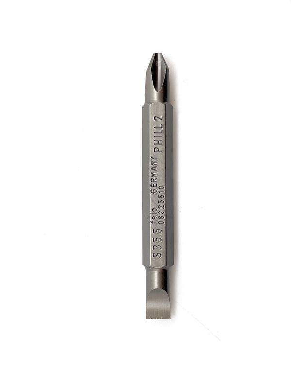 Отвертка с двухсторонней битой Stubby SL5.5/PH2 60мм Felo 46926010 фото в каталоге от BTSprom.by  Отвертка с двухсторонней битой Stubby SL5.5/PH2 60мм Felo 46926010 фото в каталоге от BTSprom.by
