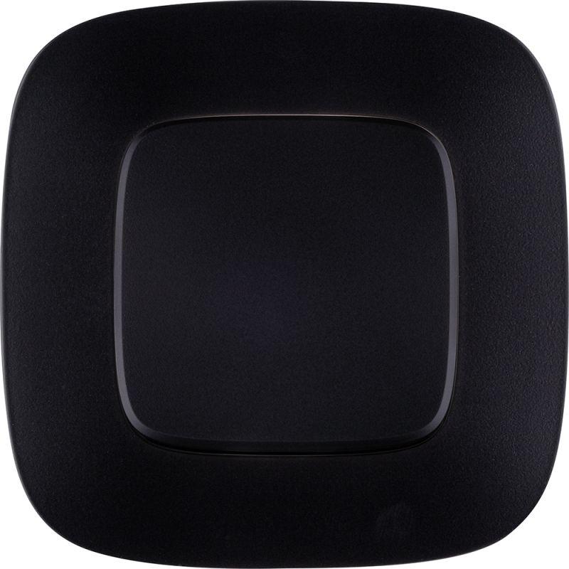  Переключатель 1-кл. СП Valena Allure 10А IP20 250В 10AX с лицев. панелью безвинтов. зажимы механизм антрацит Leg 752916 фото в каталоге от BTSprom.by