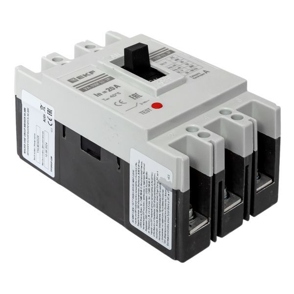  Выключатель автоматический 3п 63/20А 25кА ВА-99М PROxima EKF mccb99-63-20m фото в каталоге от BTSprom.by