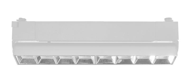 светильник светодиодный трековый ptr 2120r 20вт 3000к ip40 60град. wh 270мм бел. pro+ jazzway 5035331 от BTSprom.by