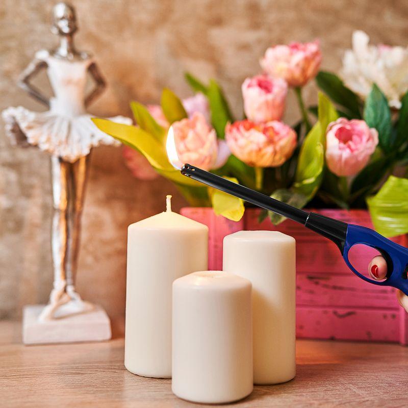  Пьезозажигалка газовая СК-302L бытовая с классическим пламенем многоразовая син. СОКОЛ 61-0960 фото в каталоге от BTSprom.by