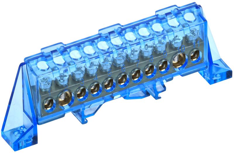шина нулевая n в комб. изол. "стойка" 8х12-11-с tekfor iek tf-nn20-11-dp-k07 от BTSprom.by