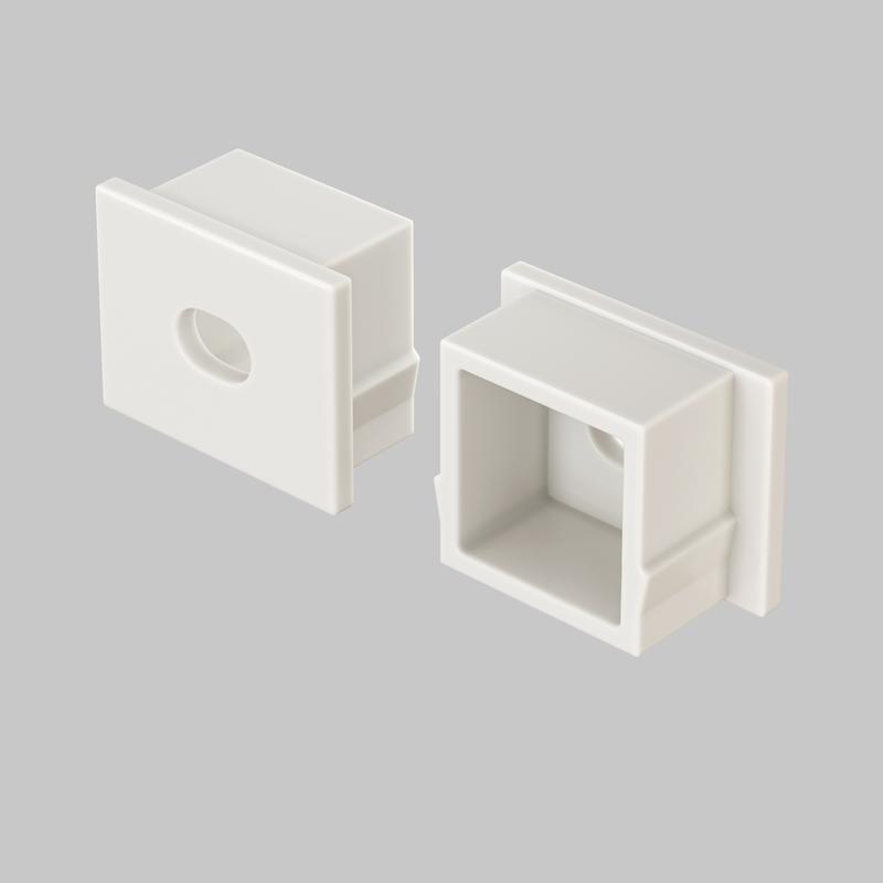  Комплект заглушек для профиля ALM006S-2M (уп.10шт) Maytoni ALM006EC фото в каталоге от BTSprom.by