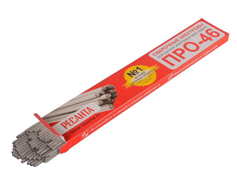 электрод для ручной дуговой сварки про-46 ф2.5 (1кг) ресанта 71/6/34 от BTSprom.by