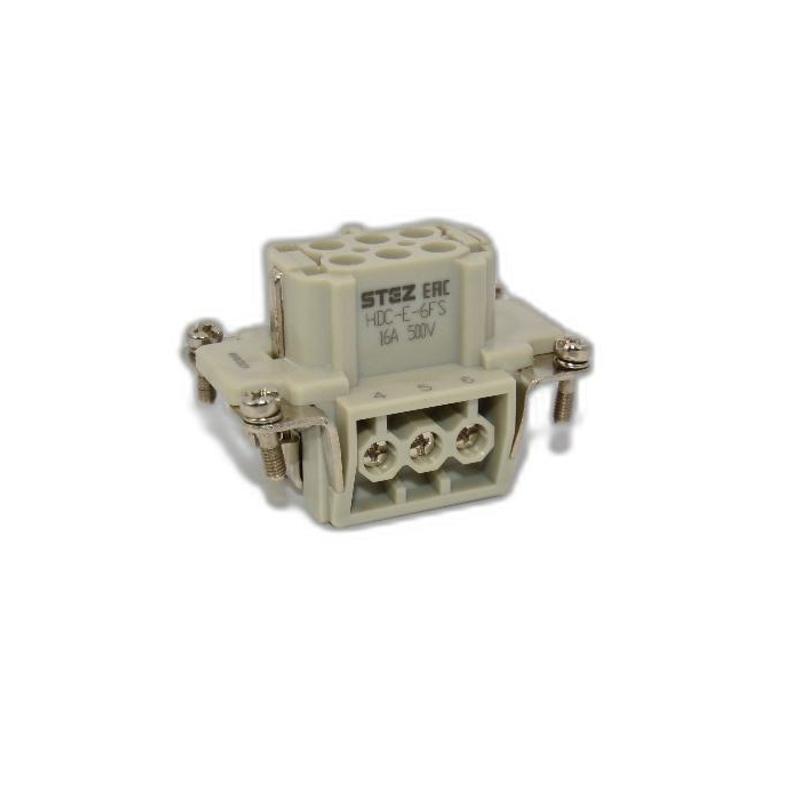 вставка контактная постоянное число полюсов hdc-e-6fs стэз 187150222 от BTSprom.by