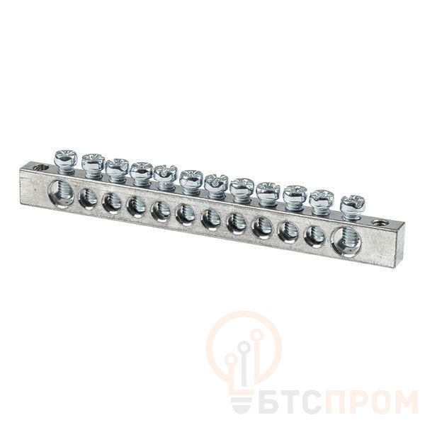 Шина PEN "ноль-землядюйма 6x9 12 отвер. цинк крепеж по краям EKF sn1-63-12-k фото в каталоге от BTSprom.by  Шина PEN "ноль-землядюйма 6x9 12 отвер. цинк крепеж по краям EKF sn1-63-12-k фото в каталоге от BTSprom.by