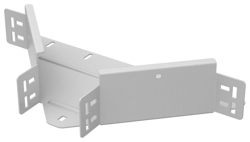 Отвод Т-образный 80х100 2мм RAL 9016 ESCA 7 IEK ES7-OT-080-100-20-RGA от BTSprom.by