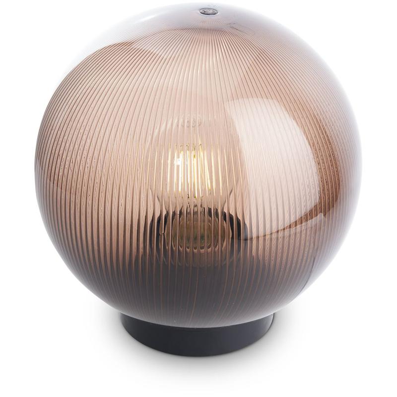 светильник садово-парковый feron пмаа 230 v e27 d=200мм призма дымчатый нту 02-60-205 (на столб) feron 11567 от BTSprom.by