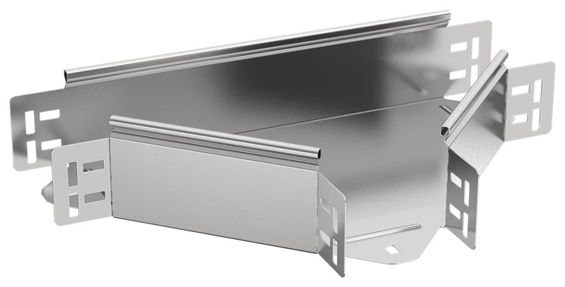 Разветвитель Т-образный 80х100 1.2мм ESCA 5 IEK ES5-RT-080-100-12 от BTSprom.by