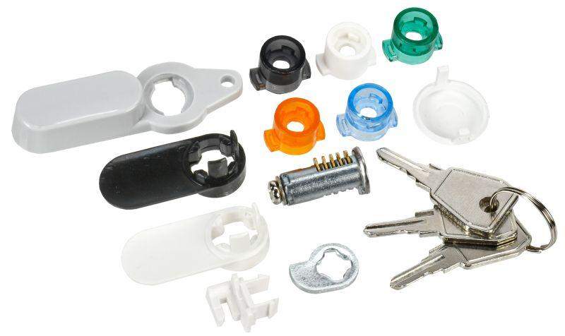 замок с ключом tekfor iek tf-kp00d-zp от BTSprom.by