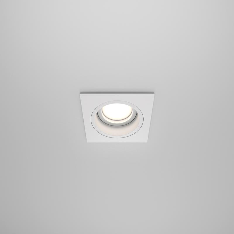  Светильник Atom 10Вт GU10 встраив. Maytoni DL026-2-01W фото в каталоге от BTSprom.by