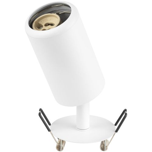  Светильник KL106 MR16 GU5.3 встраив. алюм. WH бел. матов. ЭРА Б0061540 фото в каталоге от BTSprom.by