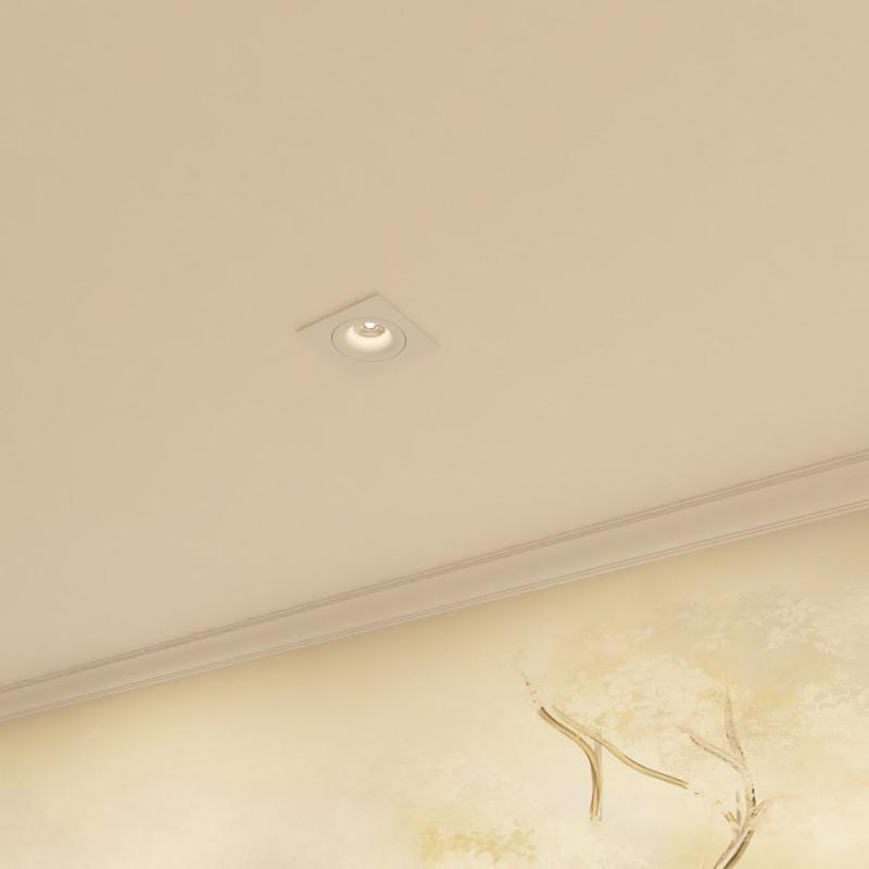  Светильник 50Вт GU10 IP20 встраив. алюм. бел. DENKIRS 677525 фото в каталоге от BTSprom.by