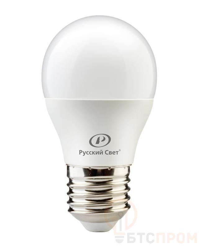 Лампа светодиодная RS G45 E27 8W 220-240V 4000К 8Вт 800лм Ra 90 шар Русский Свет 15010445049 фото в каталоге от BTSprom.by Лампа светодиодная RS G45 E27 8W 220-240V 4000К 8Вт 800лм Ra 90 шар Русский Свет 15010445049 фото в каталоге от BTSprom.by