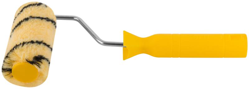  Валик полиакриловый с черной полосой "миди" диам. 30/51мм ворс 10 5мм 100мм беж. FIT 02625 фото в каталоге от BTSprom.by