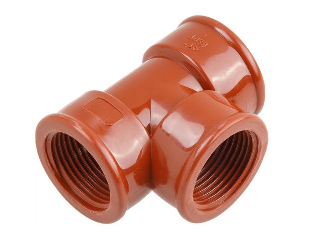 тройник пп 3/4" вн.-вн.-вн. кор., av engineering (полипропилен, макс.  1 бар, макс.  40 °с, для 5 к.с.) ave159002 от BTSprom.by