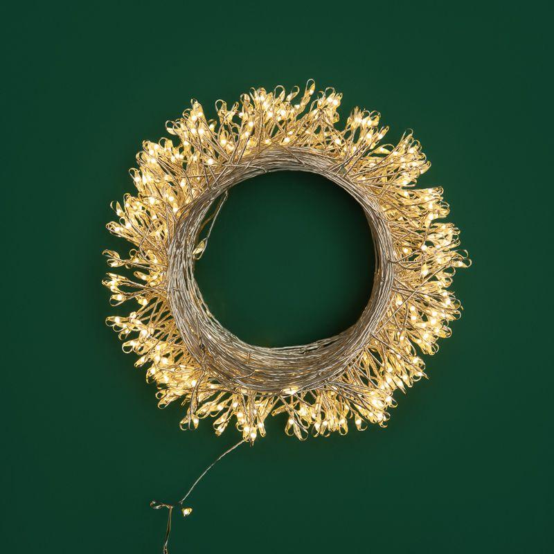  Гирлянда светодиодная "Роса "Фейерверк" 20м 500LED тепл. бел. 7.2Вт IP20 с контроллером на катушке Neon-Night 303-446 фото в каталоге от BTSprom.by