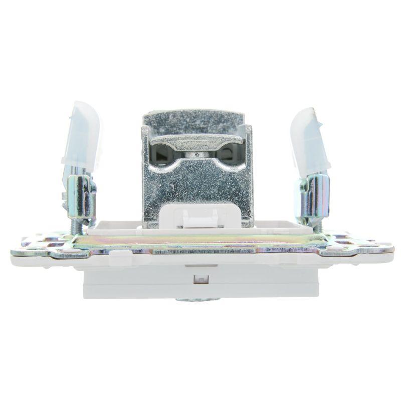  Розетка телевизионная проходная TV SKANDY SK-A17W арктич. бел. IEK SK-A10-P-K01 фото в каталоге от BTSprom.by