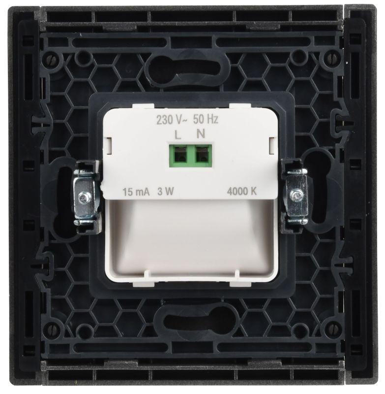  Подсветка светодиодная FORTE&PIANO встраив. FP557 сталь IEK FP-FL20-K46 фото в каталоге от BTSprom.by