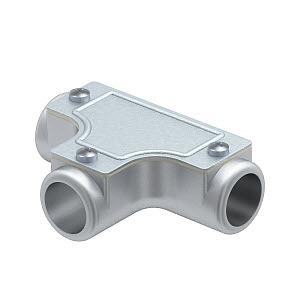 секция т-образная d20мм skt20w alu без резьбы obo 2047589 от BTSprom.by