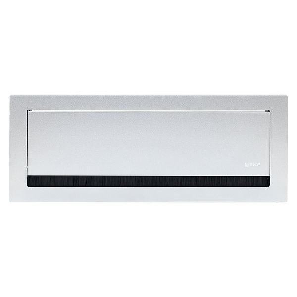 лючок встраиваемый настольный 8 модулей c-line ekf cl-vnl-8-s от BTSprom.by