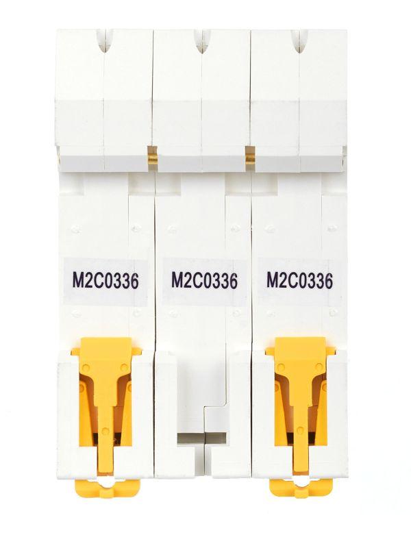  Выключатель автоматический модульный 3п C 3А M06N ARMAT IEK AR-M06N-3-C003 фото в каталоге от BTSprom.by
