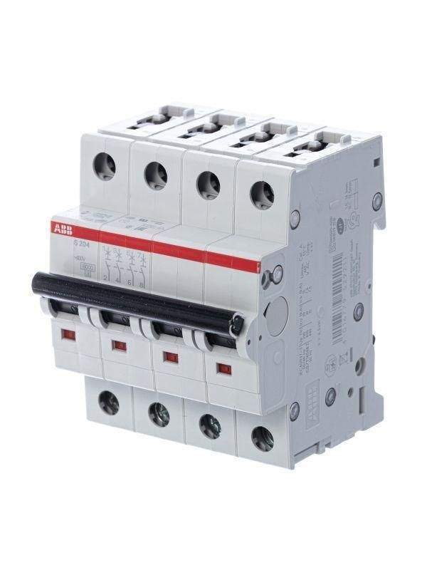 выключатель автоматический модульный 4п c 25а 6ка s204 c25 abb 2cds254001r0254 от BTSprom.by