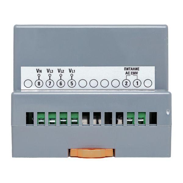  Вольтметр цифровой VD-G33 на DIN-рейку трехфазный EKF vd-g33 фото в каталоге от BTSprom.by