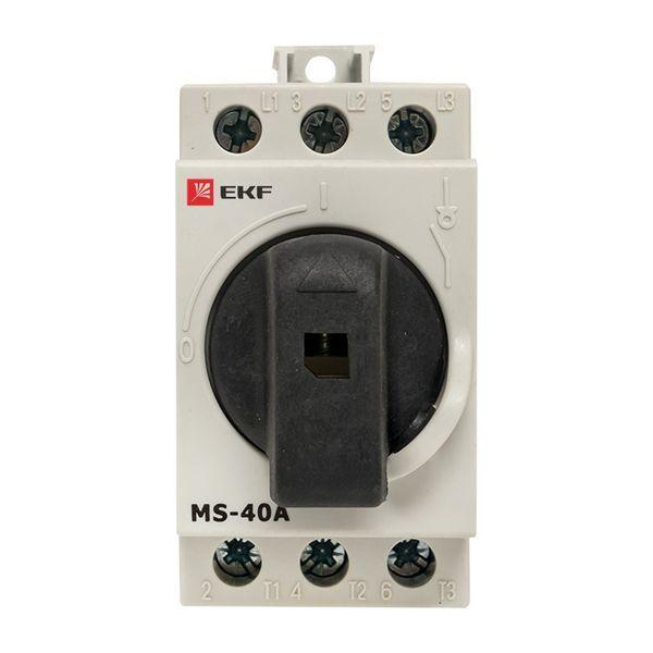  Рубильник мод. 3п MS-40A на DIN-рейку EKF ms-40d фото в каталоге от BTSprom.by