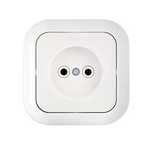 розетка 1-м сп 16а ip20 без заземл. бел. bylectrica рс16-228 от BTSprom.by
