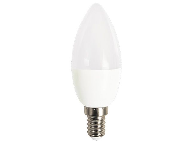 лампа светодиодная c37 свеча 8вт pled-lx 220-240в е14 3000к jazzway (60 вт  аналог лампы накаливания, 640лм, теплый) 5028470 от BTSprom.by