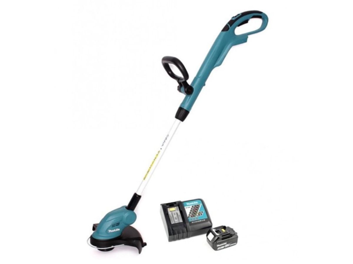 триммер аккум. makita lxt dur 181 rf (18.0 в, 1 акк., 3.0 а/ч, li-ion, 26 см, с головкой, вес 2.6 кг) dur181rf от BTSprom.by