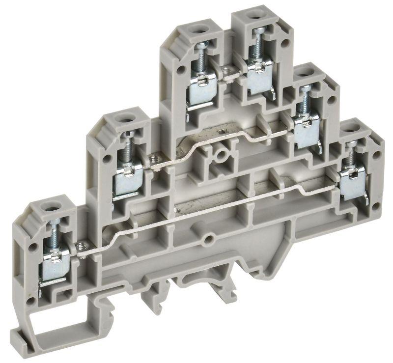 колодка клеммная cts-ml armafix 3 ур. 2.5кв.мм сер. iek yct13-00-3-k03-002 от BTSprom.by