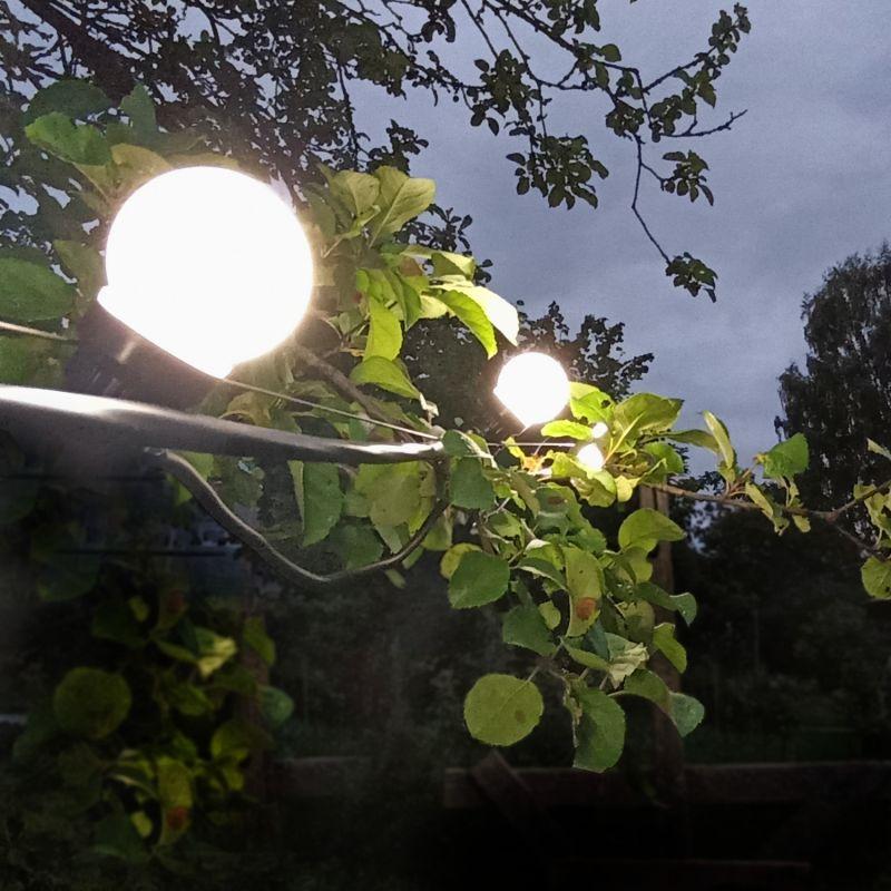  Гирлянда светодиодная Белт Лайт Holiday 10 ламп 7.7м бел. IP44 GAUSS HL062 фото в каталоге от BTSprom.by