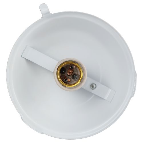  Светильник НСП 02-100-001 Желудь max 100Вт E27 IP54 170х260 без решетки сталь стекло бел. ЭРА Б0052017 фото в каталоге от BTSprom.by