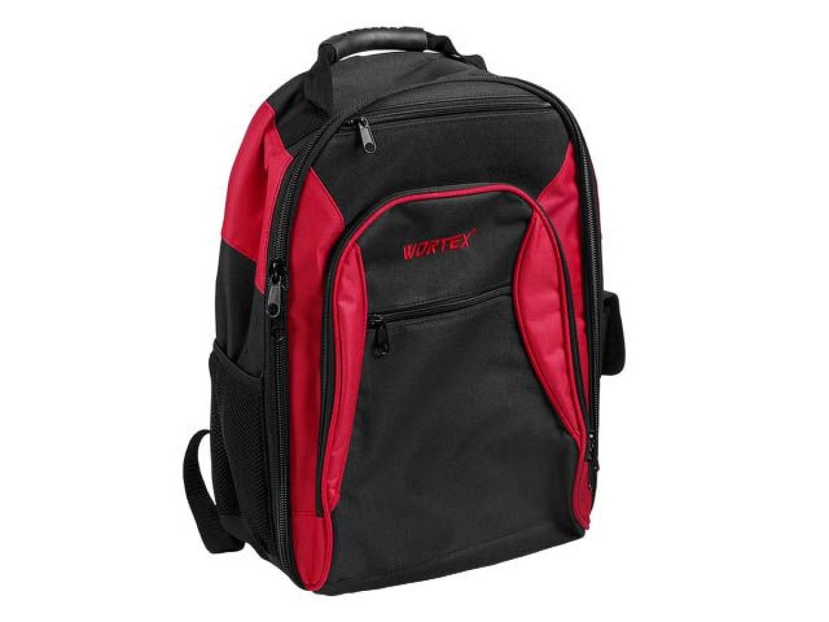  Рюкзак для инструмента WORTEX SB 5040 500x400x180, нейлон (4 больших отсека, 12 карманов, 19 отсеков для мелкого инструмента) 0323318 фото в каталоге от BTSprom.by