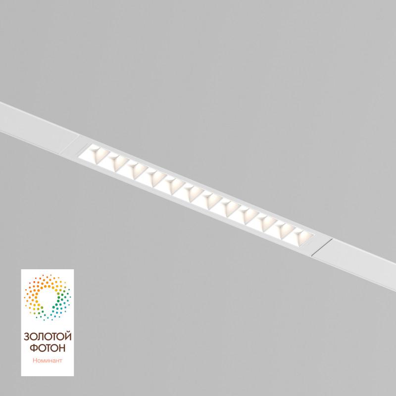 светильник линейный smart lens 9вт dim 3000к-6000к бел. denkirs dk8001-wh от BTSprom.by