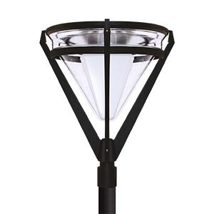 светильник светодиодный street 56-055 (750.d.60.n) 55вт 5200лм 5000к cri>70 ip65 520х520х700мм монтаж на опору с посадочным 60мм leaderlight м0000027147 от BTSprom.by