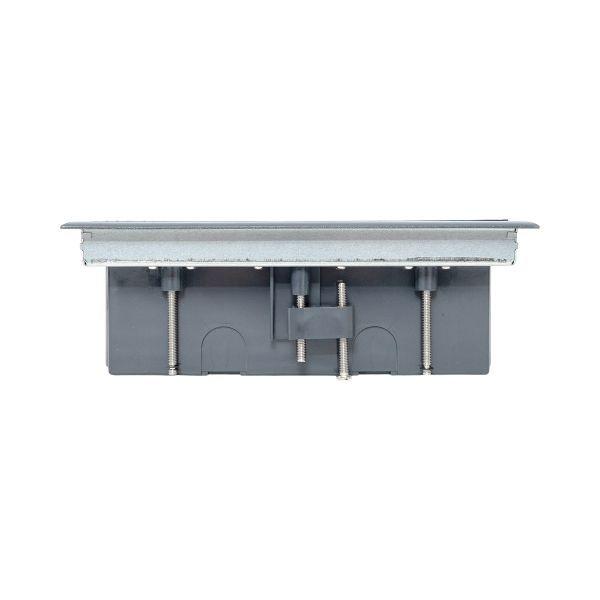  Лючок напольный C-Line 12 с горизонтально расположенной приборной рамкой EKF cl-ln-k-12 фото в каталоге от BTSprom.by